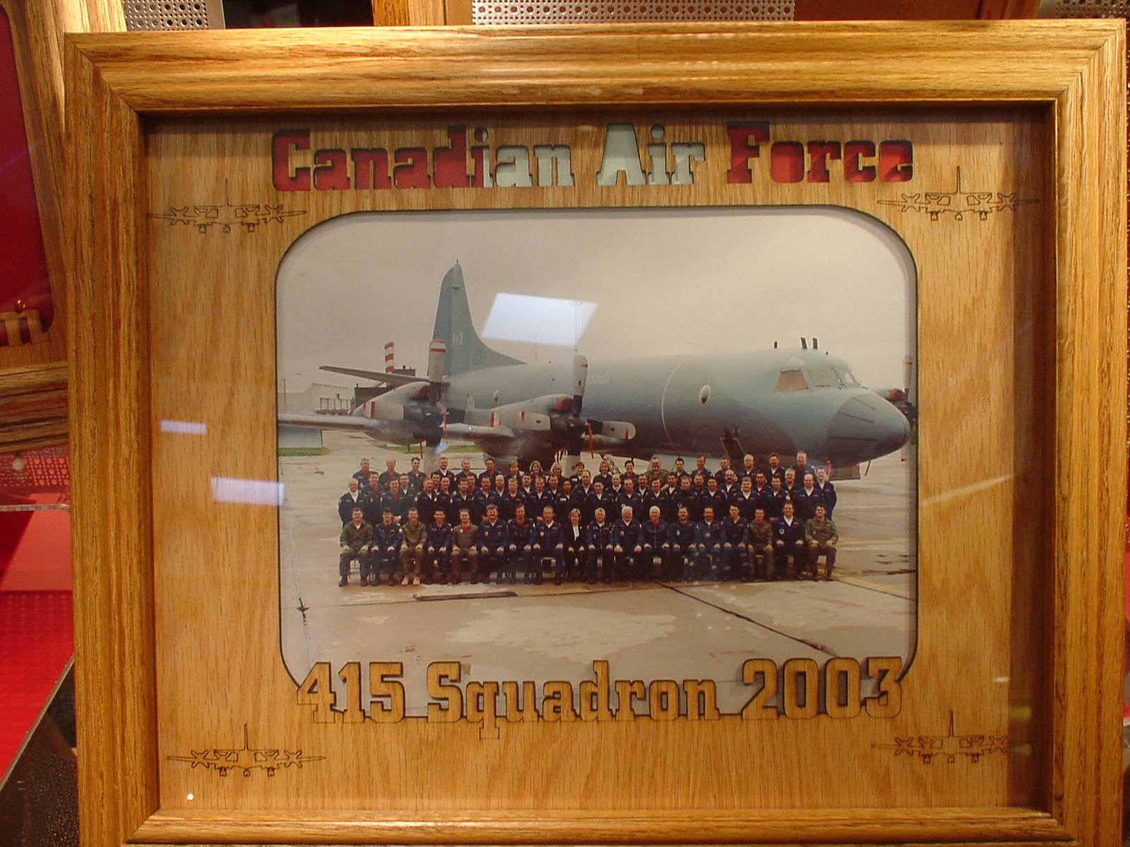 Laser Engraved Military Frame Mat for Pictures
